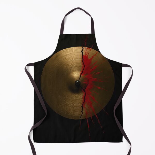 Item preview, Cracked Cymbal Blood Splatter Music Cinema Movie designed and sold by Cine8.