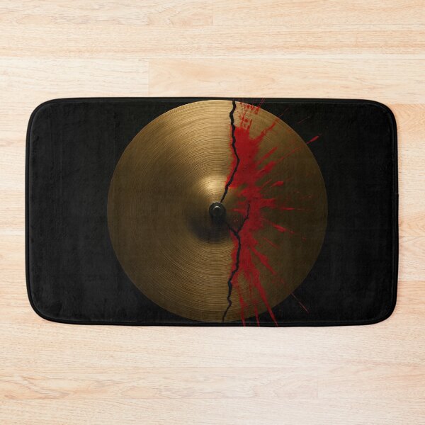 Item preview, Cracked Cymbal Blood Splatter Music Cinema Movie designed and sold by Cine8.