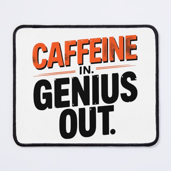 Item preview, Caffeine in genius out - coffee loverful - Caffeine engineers  designed and sold by Happyhoo1.