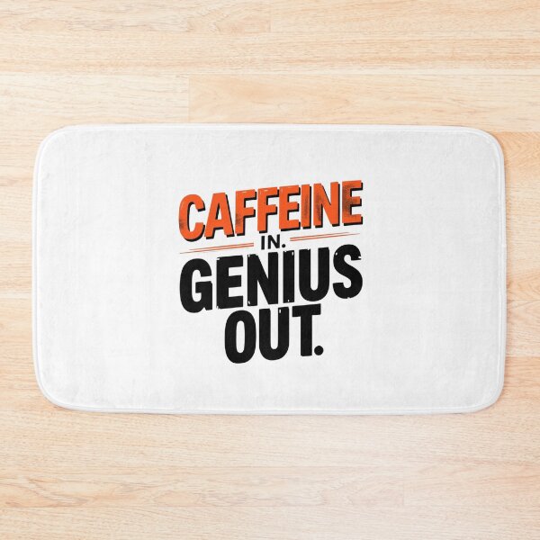 Item preview, Caffeine in genius out - coffee loverful - Caffeine engineers  designed and sold by Happyhoo1.