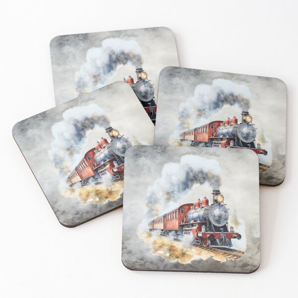 Item preview, “Ghost Rail Express – Through the Veil of Fog” designed and sold by MysticOzzy.
