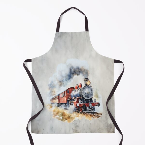 Item preview, “Ghost Rail Express – Through the Veil of Fog” designed and sold by MysticOzzy.