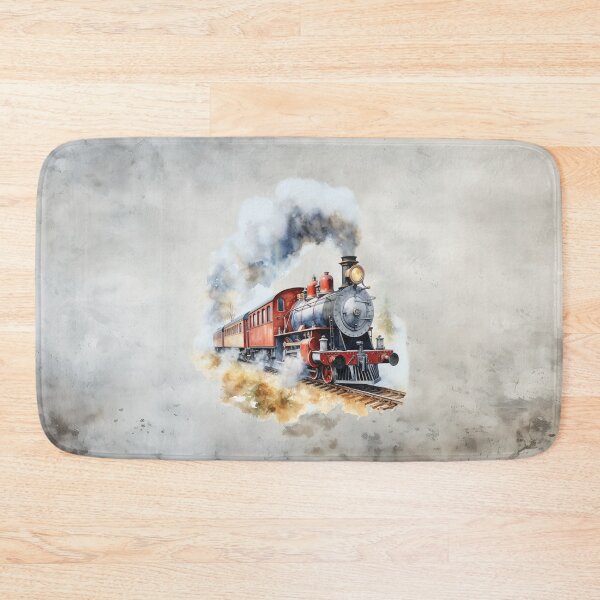 Item preview, “Ghost Rail Express – Through the Veil of Fog” designed and sold by MysticOzzy.