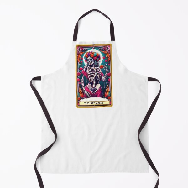 Item preview, Hot Mama Skeleton Tarot Card Decor Apparel & Home Décor designed and sold by Compass and a Camera.