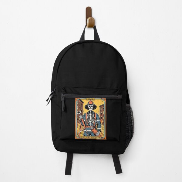 Item preview, The Firefighter Skeleton Tarot Card Apparel & Home Décor designed and sold by Compass and a Camera.