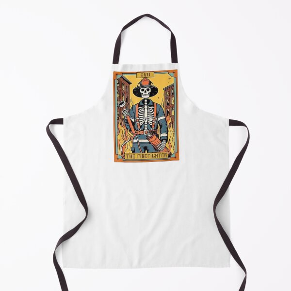 Item preview, The Firefighter Skeleton Tarot Card Apparel & Home Décor designed and sold by Compass and a Camera.