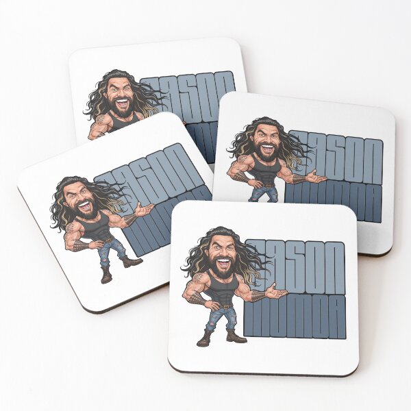Item preview, Funny Jason Momoa caricature designed and sold by vectorlove.