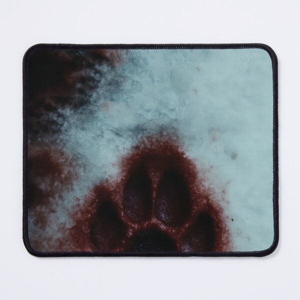 Item preview, Bloody Wolf Paw Print Snow Cinema Movie designed and sold by Cine8.