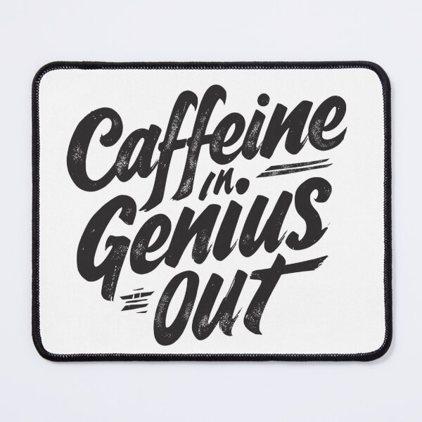 Item preview, Caffeine in genius out - coffee loverful - Caffeine engineers  designed and sold by Happyhoo1.