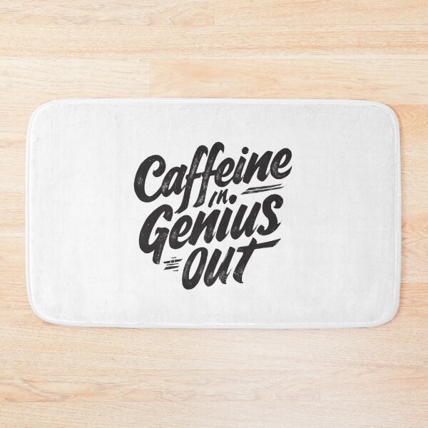 Item preview, Caffeine in genius out - coffee loverful - Caffeine engineers  designed and sold by Happyhoo1.