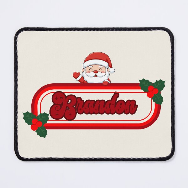 Item preview, Brandon and Santa Claus designed and sold by ArtCraftLab.