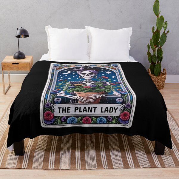 Item preview, Plant Lady Tarot Card Apparel & Home Décor designed and sold by Compass and a Camera.