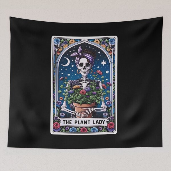 Item preview, Plant Lady Tarot Card Apparel & Home Décor designed and sold by Compass and a Camera.