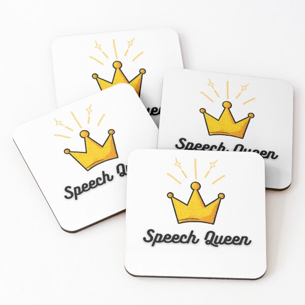 Item preview, SLP Speech Queen Speech Language Pathologist designed and sold by NicoleSLP.