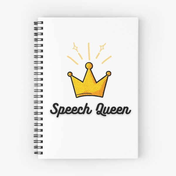 Item preview, SLP Speech Queen Speech Language Pathologist designed and sold by NicoleSLP.