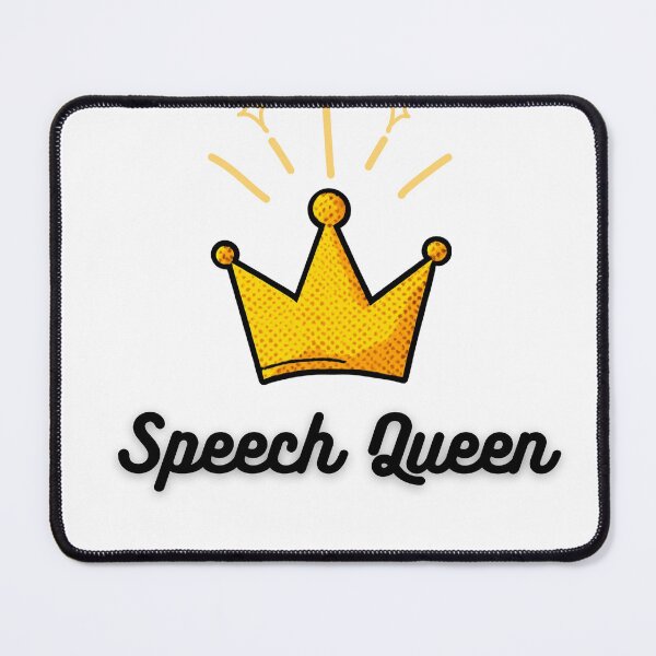 Item preview, SLP Speech Queen Speech Language Pathologist designed and sold by NicoleSLP.