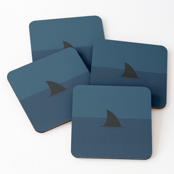 Item preview,  Shark Fin Dark Ocean Danger Cinema Movie designed and sold by Cine8.
