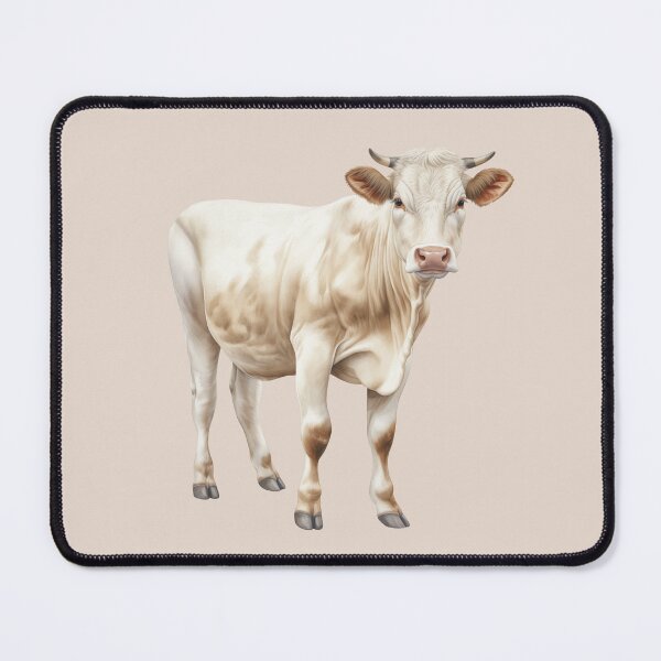 Item preview, British White Cow designed and sold by Violet Peonies.