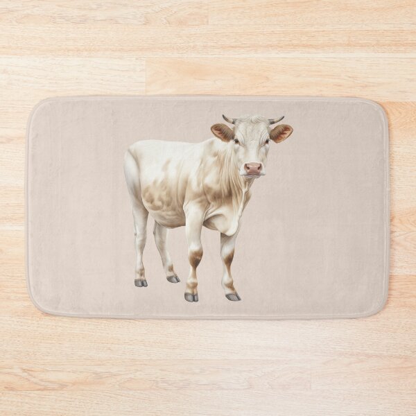 Item preview, British White Cow designed and sold by Violet Peonies.
