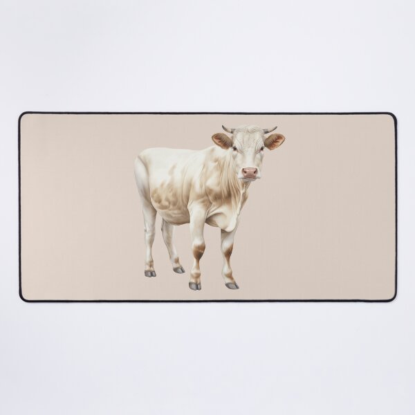 Item preview, British White Cow designed and sold by Violet Peonies.