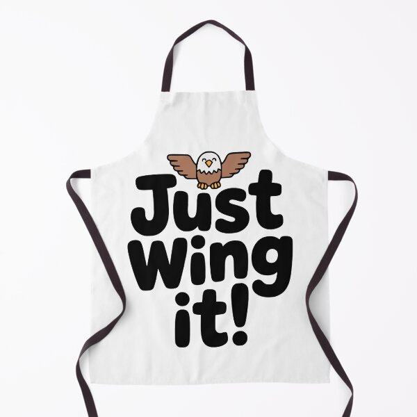 Item preview, Just Wing It! Cute Eagle Pun designed and sold by PMCreative.