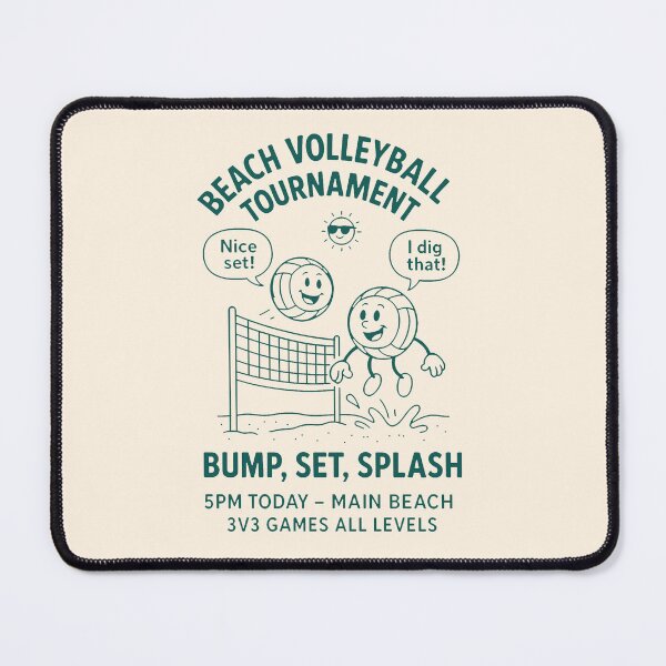 Item preview, Bump Set Splash Volleyball Tournament designed and sold by PrintSmithArt.