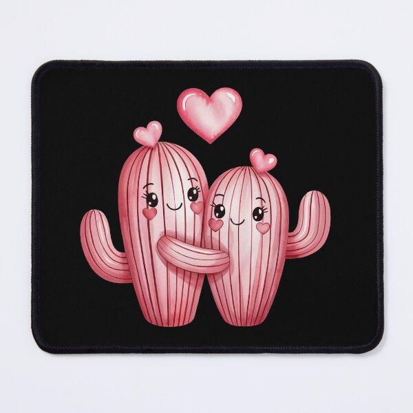 Item preview, Cuddling Cacti with Hearts designed and sold by jkrphoto.