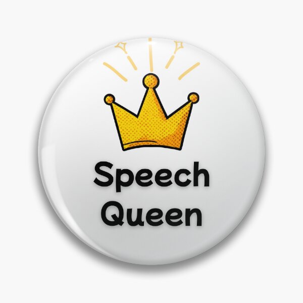 Item preview, Speech Queen Speech Language Pathologist designed and sold by NicoleSLP.