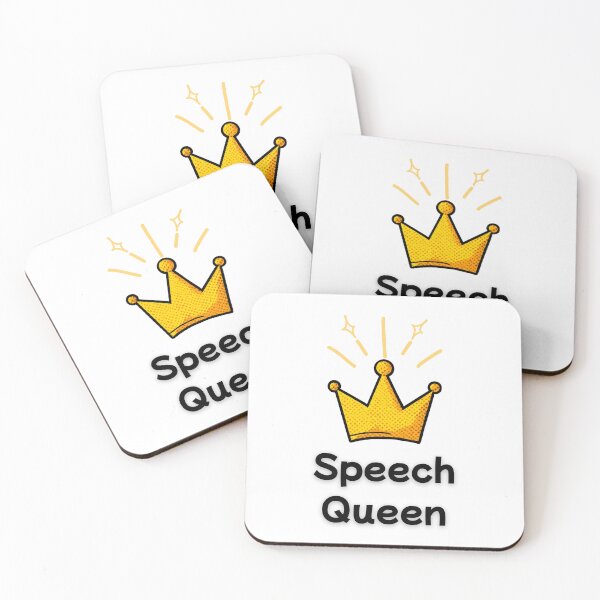 Item preview, Speech Queen Speech Language Pathologist designed and sold by NicoleSLP.