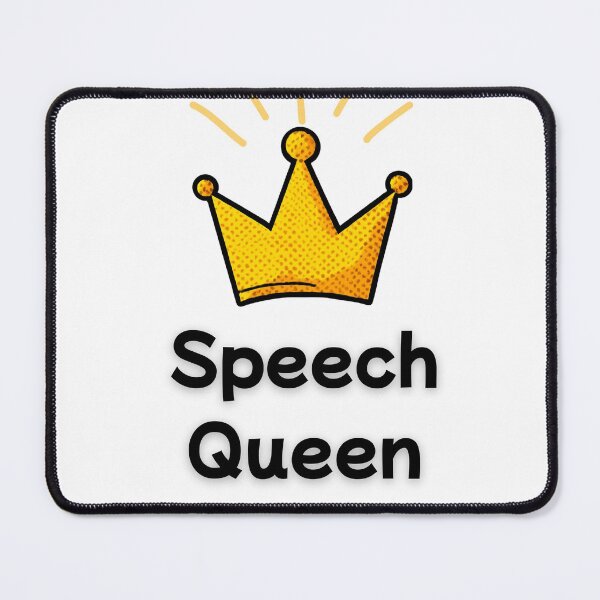 Item preview, Speech Queen Speech Language Pathologist designed and sold by NicoleSLP.