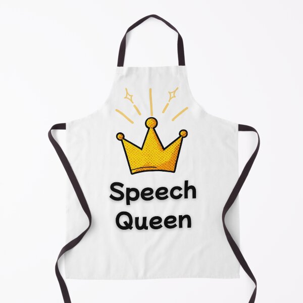 Item preview, Speech Queen Speech Language Pathologist designed and sold by NicoleSLP.
