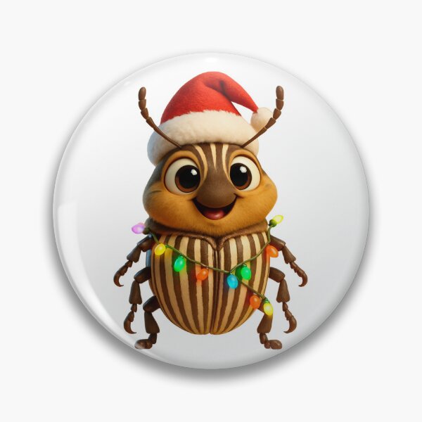 Item preview, Christmas Ten-Lined June Beetle designed and sold by Sillytoe.