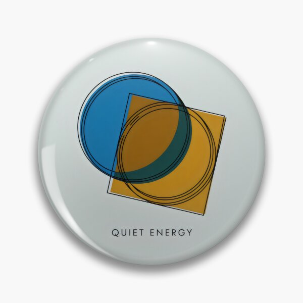 Item preview, Quiet Energy Overlapping Circle Square Minimalist Geometric Design designed and sold by SplashTastic.