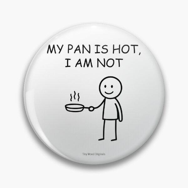 Item preview, Tiny Mood Man – Funny Cooking and Kitchen Humor Art designed and sold by eivicraft.