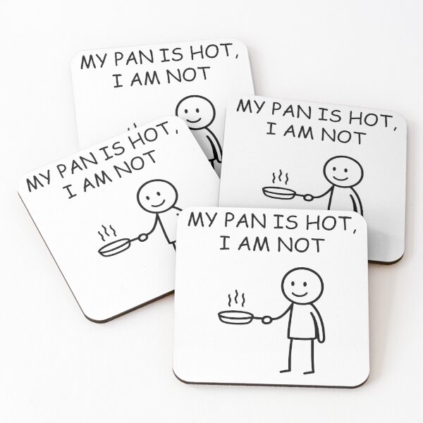 Item preview, Tiny Mood Man – Funny Cooking and Kitchen Humor Art designed and sold by eivicraft.