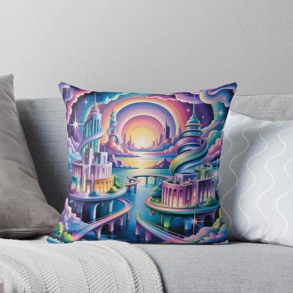 Item preview, А  fantasy cityscape. designed and sold by Lilashakti ⭐️ ⭐️ ⭐️ ⭐️ ⭐️.