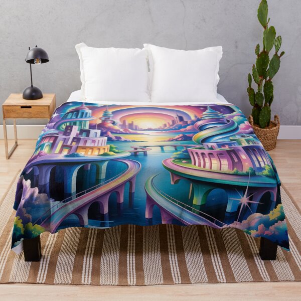 Item preview, А  fantasy cityscape. designed and sold by Lilashakti ⭐️ ⭐️ ⭐️ ⭐️ ⭐️.