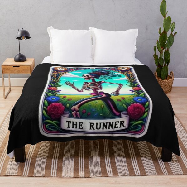 Item preview, The Runner Tarot Card Apparel & Home Décor designed and sold by Compass and a Camera.