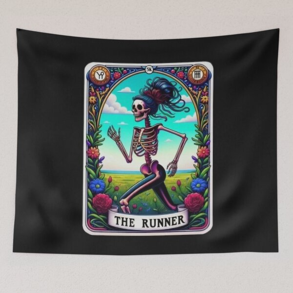 Item preview, The Runner Tarot Card Apparel & Home Décor designed and sold by Compass and a Camera.
