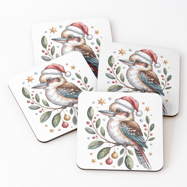Item preview, Xmas Kookaburra designed and sold by JessArty ⭐⭐⭐⭐⭐.