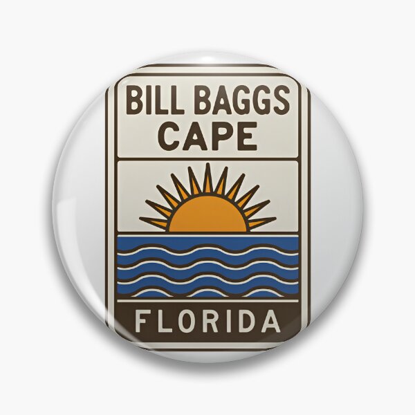 Item preview, Bill Baggs Cape Florida - Beach Sign designed and sold by TheOldMittenIllustrated.