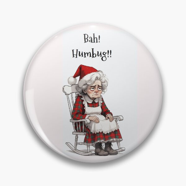 Item preview, Granny Grump Says... "Bah! Humbug!!" designed and sold by Wanda Case.