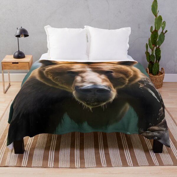 Item preview, Underwater Charge of the Grizzly Bear designed and sold by internetwatcher.