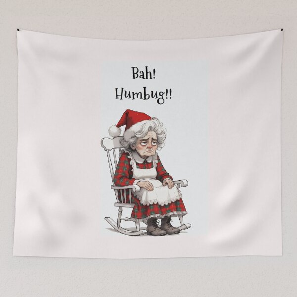 Item preview, Granny Grump Says... "Bah! Humbug!!" designed and sold by Wanda Case.