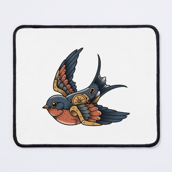 Item preview, Swallow Tattoo designed and sold by sirglennbo.