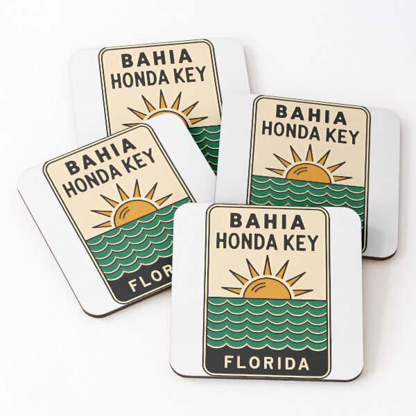 Item preview, Bahia Honda Key Florida - Beach Sign designed and sold by TheOldMittenIllustrated.