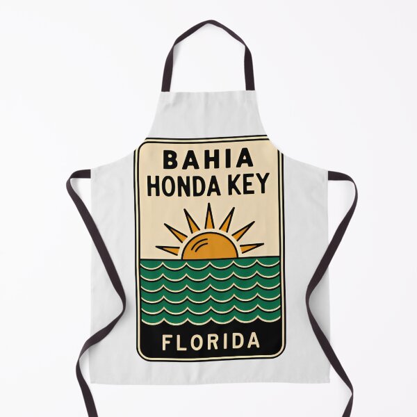 Item preview, Bahia Honda Key Florida - Beach Sign designed and sold by TheOldMittenIllustrated.