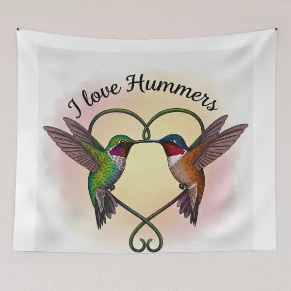 Item preview, Humming Birds Funny Birder designed and sold by FitEnvy.