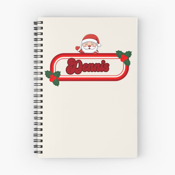 Item preview, Dennis and Santa Claus designed and sold by ArtCraftLab.