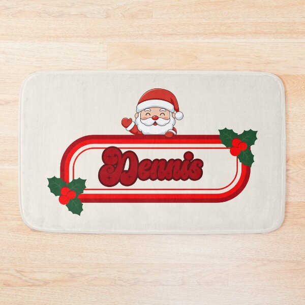 Item preview, Dennis and Santa Claus designed and sold by ArtCraftLab.